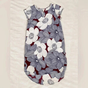 Target Merona Floral Shift Dress with Cap Sleeve